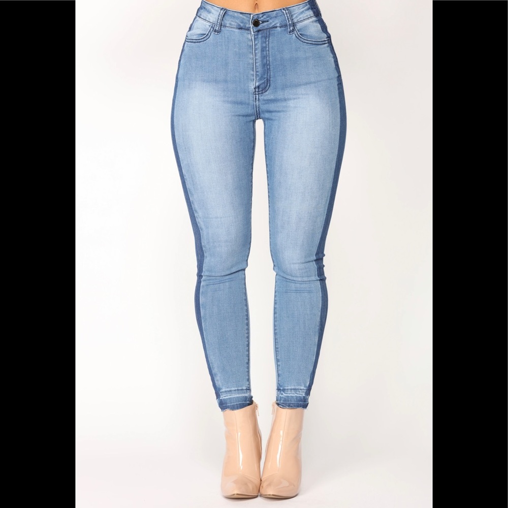 Fashion Nova Reservation High Rise Ankle Jeans